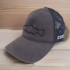 Blue COSTA Snapback Cap Shark Emblem Fishing Boating Sporting Goods Blue